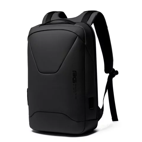 Bange Anti-theft Waterproof Backpack for 15.6" Laptop, City Travel, 46x30x15 cm for Work, Airplane, Men's, Women's, with USB Port and Combination Lock, Black