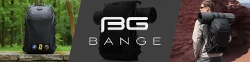 Bange 22L wasserdichter Rucksack für Laptops bis 15,6 Zoll – Geräumig und komfortabel, robust und atmungsaktiv, ideal für Stadt und Reisen, Arbeit und Flugreisen, Unisex – Schwarz