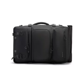 Voděodolný batoh Bange 30L s ochranou proti krádeži, cestování po městě, 51x32x20 cm, do práce, do letadla, pánský, dámský, s kombinačním zámkem a odnímatelným pouzdrem, černý