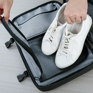 Bange Waterproof Backpack for Laptop 15.6" City Travel 45x30x16 cm for Work Airplane Men's Women's with USB Port Black