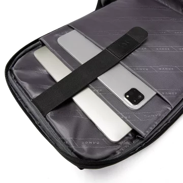 Bange Waterproof Backpack for Laptop 15.6" City Travel 45x30x16 cm for Work Airplane Men's Women's with USB Port Black