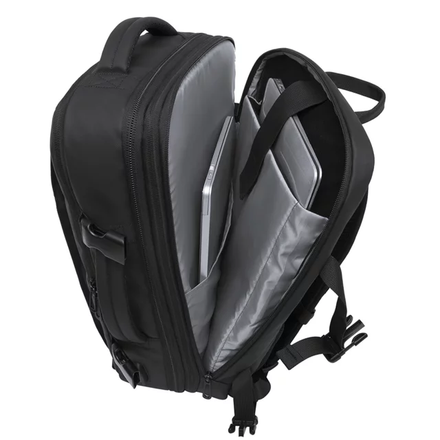 Bange Waterproof Backpack for Laptop 15.6" City Travel 45x30x16 cm for Work Airplane Men's Women's with USB Port Black