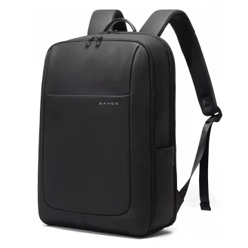 Bange Waterproof Backpack Taška na notebook 15,6" Městské cestování 46x30x16 cm Do práce Školní Letadlo Pánské Dámské Černá