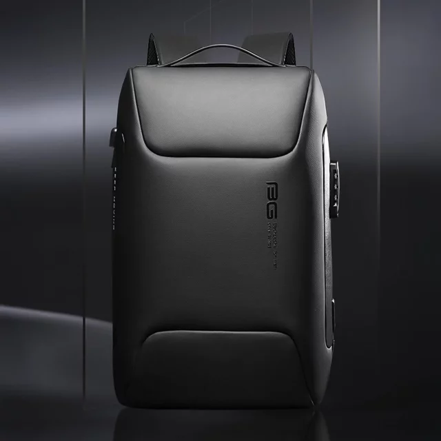 Anti-theft backpack Bange waterproof for laptop up to 15.6" multifunctional Black