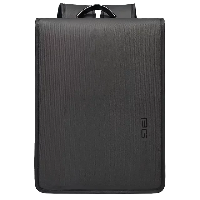 Bange Wasserdichter Rucksack, Laptoptasche, 14 Zoll, Stadtreise, 39,5 x 29,5 x 8 cm, für Arbeit, Schule, Flugzeug, Herren, Damen, schmal, Schwarz