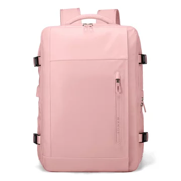 Bange voděodolný batoh na 15,6" notebook, městský cestovatel, 45x30x16 cm, do práce, do letadla, pánské, dámské, s USB portem Černá