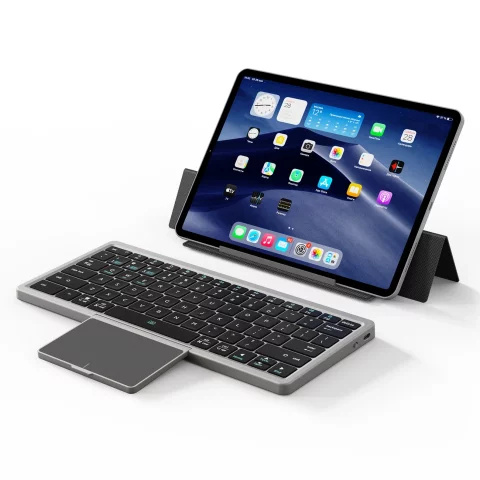Bezprzewodowa klawiatura Bluetooth Dux Ducis OK Series z touchpadem – czarna