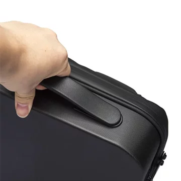 Bange voděodolný batoh na 15,6" notebook, městský cestovatel, 45x30x16 cm, do práce, do letadla, pánské, dámské, s USB portem Černá