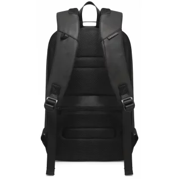 Bange voděodolný batoh na notebook taška na notebook 15,6" cestovní příslušenství 48x30x12,5 cm pro pracovní školní letadlo pánské dámské USB a USB-C černá