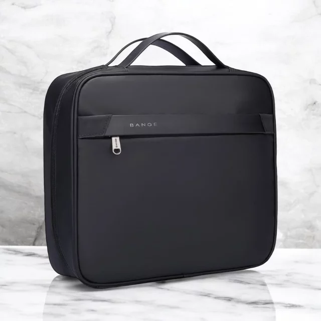 Bange Waterproof Backpack for Laptop 15.6" City Travel 45x30x16 cm for Work Airplane Men's Women's with USB Port Black