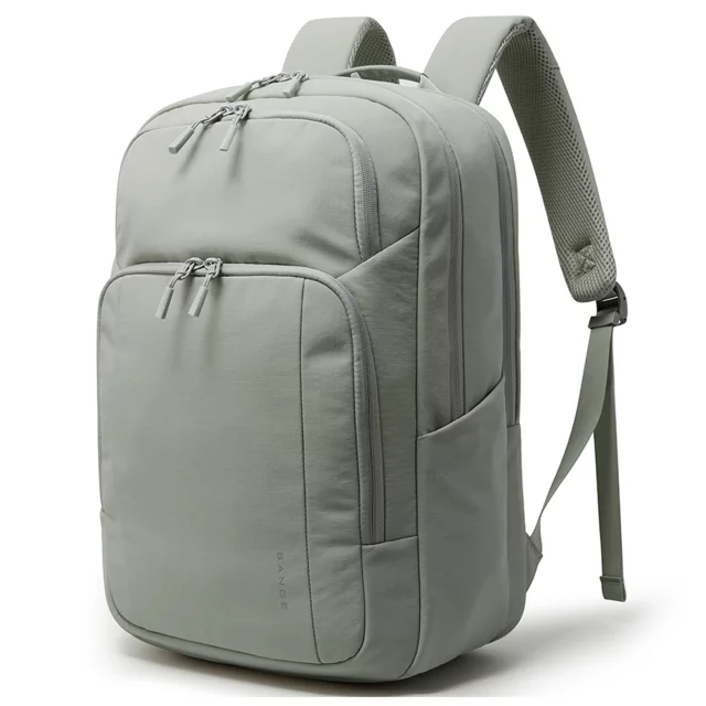 Bange 23L Waterproof Backpack for 16.4" Laptop – Spacious and Comfortable, Resistant and Breathable, City and Travel for Work and Airplane, Unisex – Gray