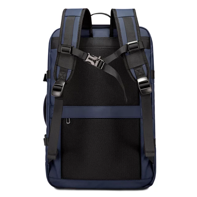 Cestovní batoh Bange BackPack business rozšiřitelný batoh Prostorná taška na 17,3" notebook s USB portem Černá