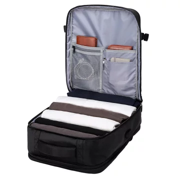 Bange Waterproof Backpack for Laptop 15.6" City Travel 45x30x16 cm for Work Airplane Men's Women's with USB Port Black