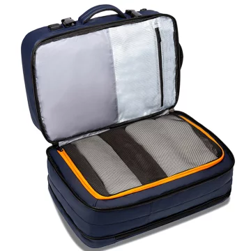 Bange Waterproof Backpack for Laptop 15.6" City Travel 45x30x16 cm for Work Airplane Men's Women's with USB Port Black