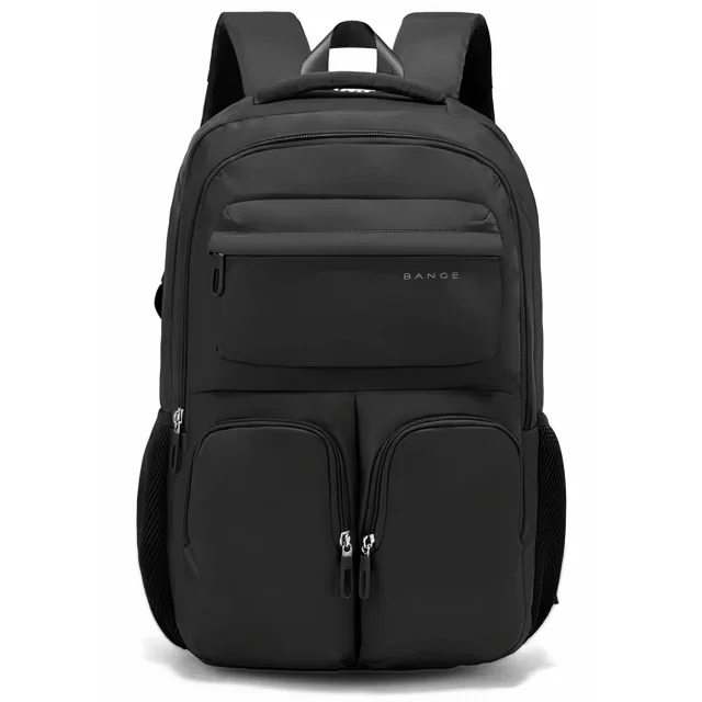 Bange waterproof backpack laptop bag 15.6" for work school airplane 47x30.5x17 cm men women