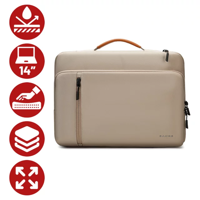 Bange Waterproof Backpack for Laptop 15.6" City Travel 45x30x16 cm for Work Airplane Men's Women's with USB Port Black