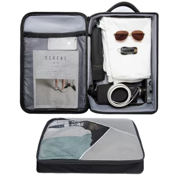 Bange Waterproof Backpack for Laptop 15.6" City Travel 45x30x16 cm for Work Airplane Men's Women's with USB Port Black