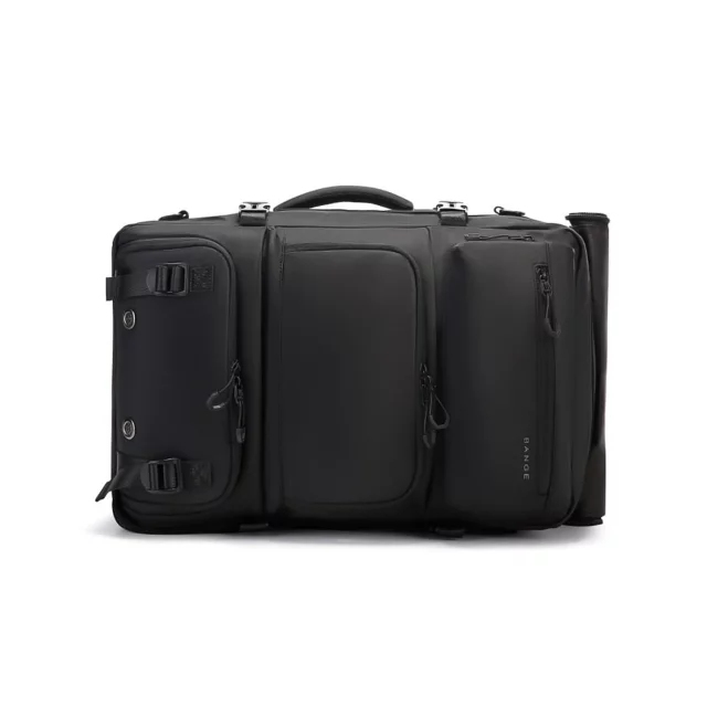Bange voděodolný batoh na 15,6" notebook, městský cestovatel, 45x30x16 cm, do práce, do letadla, pánské, dámské, s USB portem Černá