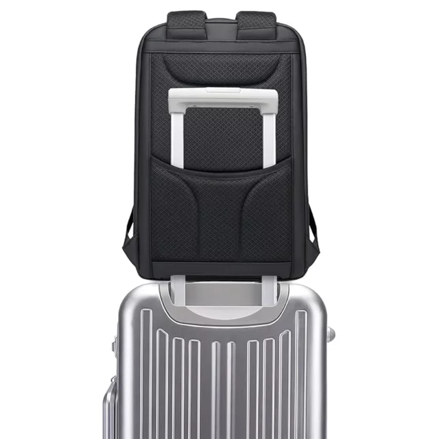 Anti-theft backpack Bange waterproof for laptop up to 15.6" multifunctional Black