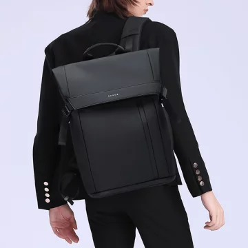 Bange Waterproof Backpack for Laptop 15.6" City Travel 45x30x16 cm for Work Airplane Men's Women's with USB Port Black